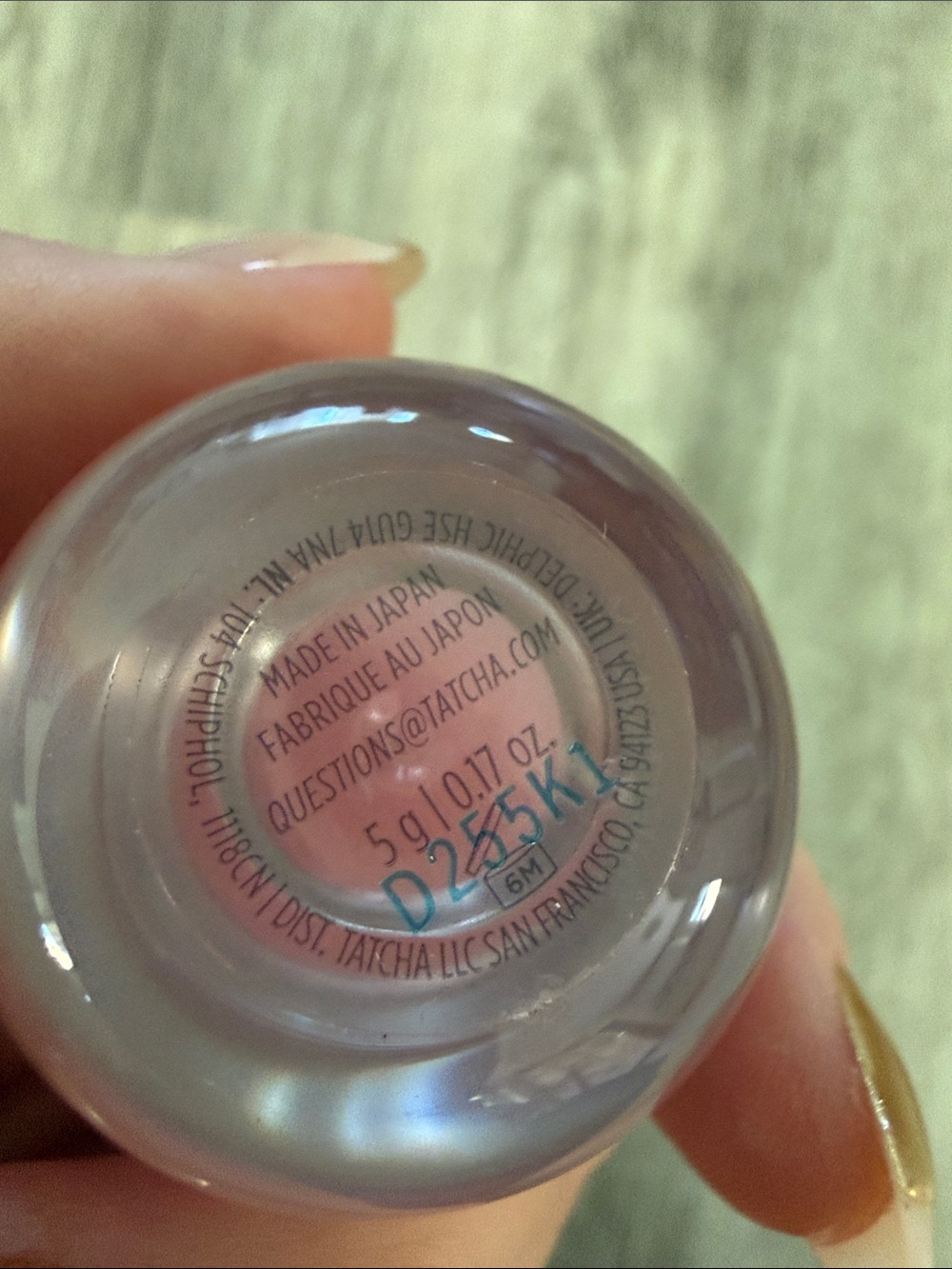 Tatcha Kissu Lip Mask in Rose-Mauve with White Cap - Picture 2 of 2